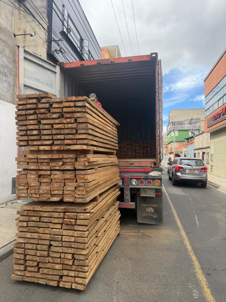 Exportación de productos de madera
